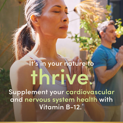 Nature's Bounty Vitamin B12 1000 mcg Supplements, Supports Energy Metabolism, 200 Ct