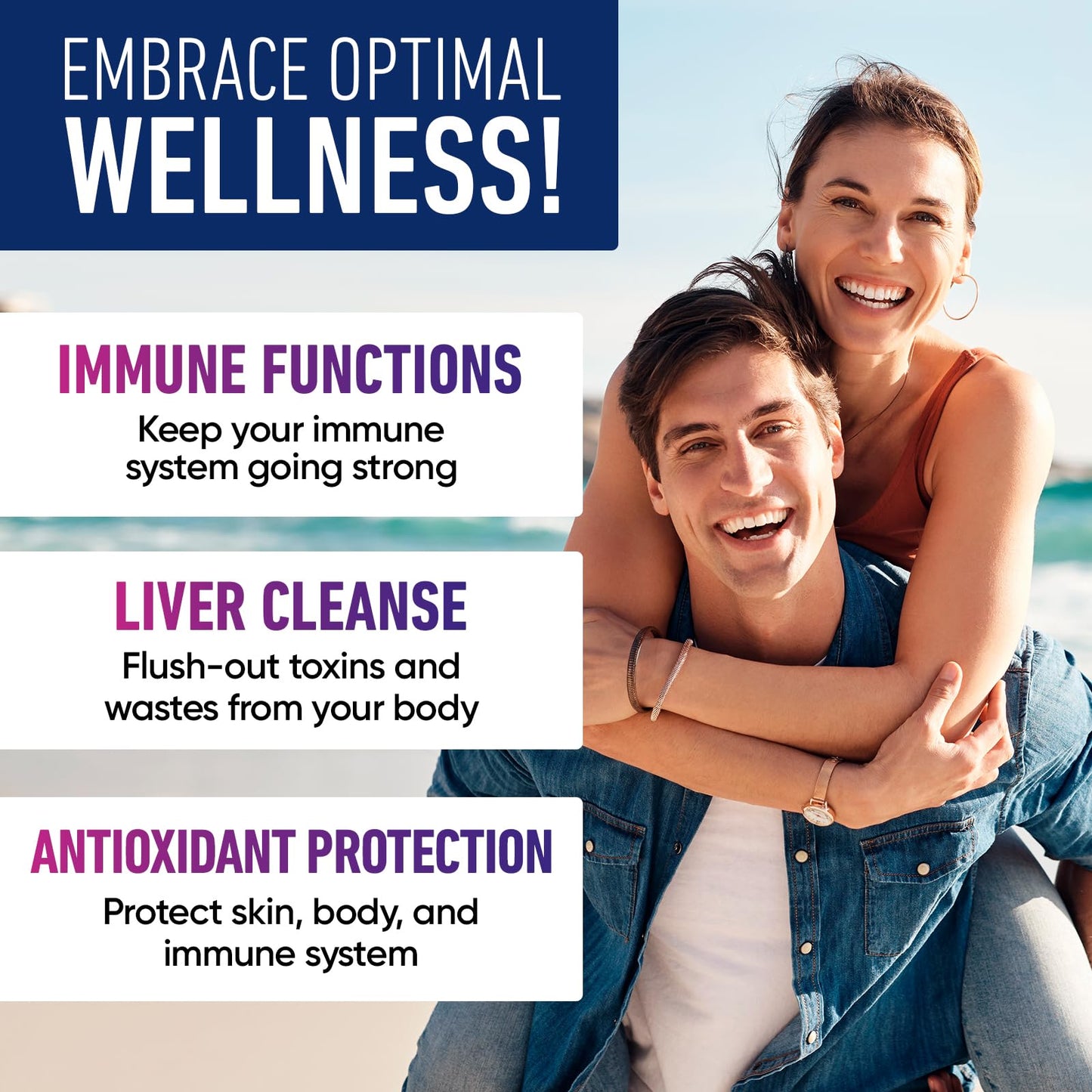 Liposomal Glutathione Supplement 1000MG + 750MG- Glutathione Liposomal with VIT C + Phospholipid Antioxidant Complex - Liver Detox and Immune Support Supplement