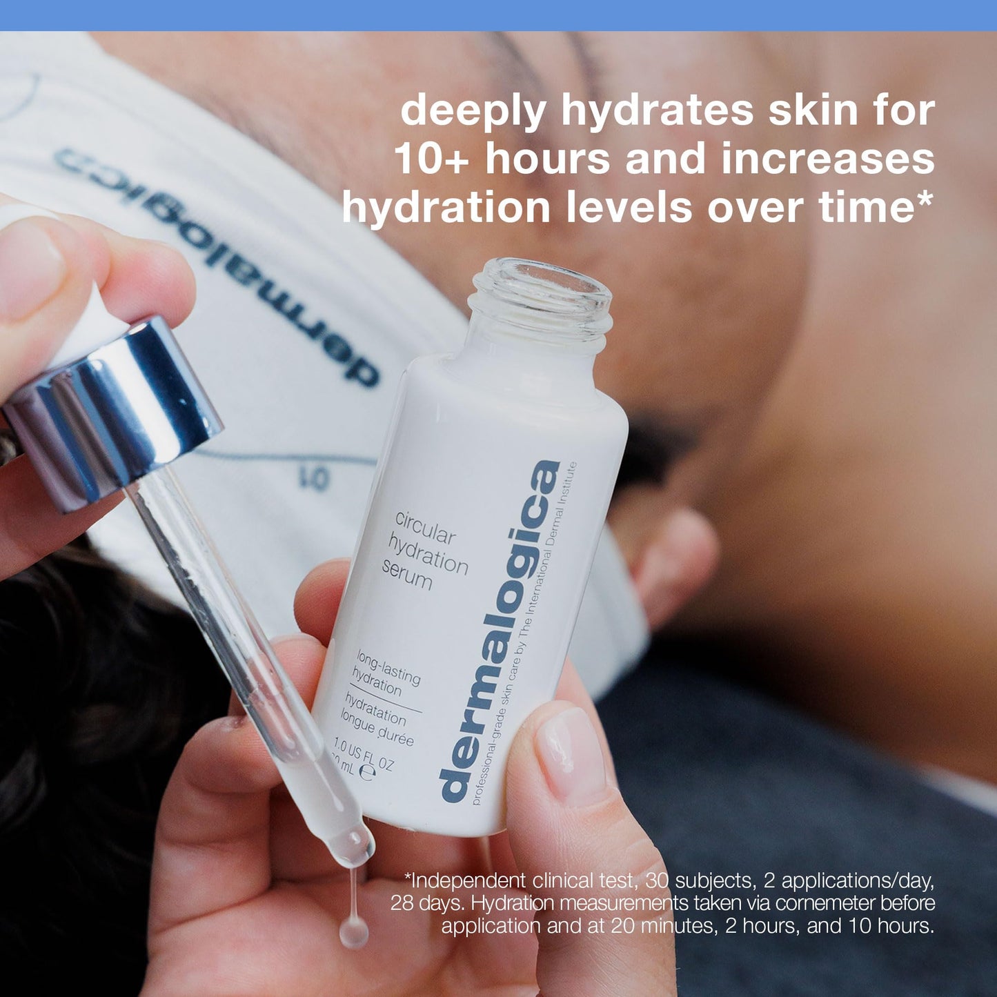 Dermalogica Circular Hydration Face Serum with Hyaluronic Acid - Deep Hydrating and Long Lasting, 1 fl oz