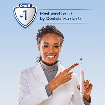 Oral-B Pro 1000 Rechargeable Electric Toothbrush, Pink