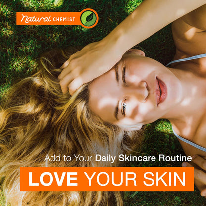 Natural Chemist Vitamin C Serum With Collagen - Dermatologist Tested, Skin Brightening, Anti-Aging, Acne Treatment, Fades Dark Spots, Cruelty Free Korean Skin