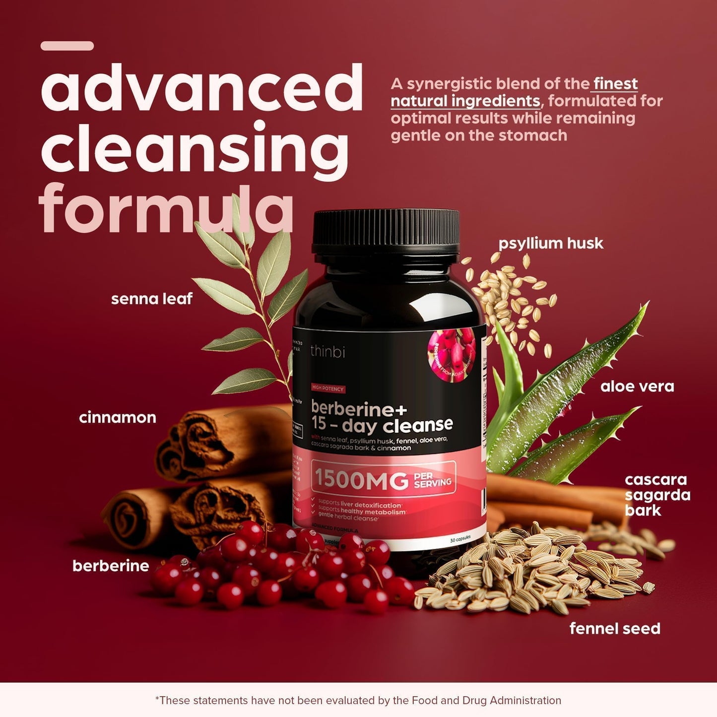 Advanced Ketogenic Colon Cleanse with 1500mg – 15 Day Parasite Detox for Men & Women – Extra Strength Formula with Senna Leaf for Rapid Constipation Relief,