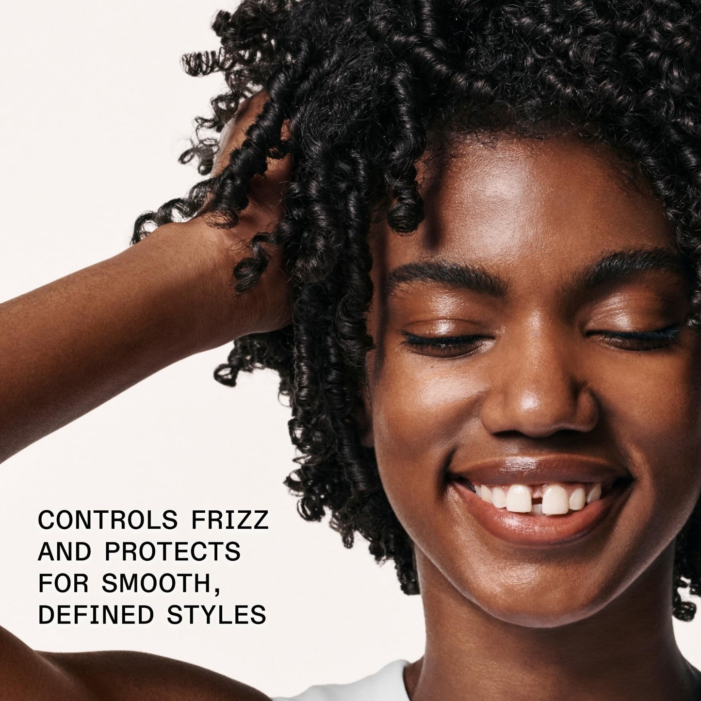 Olaplex Nº. 6 Bond Smoother: Leave-In Styling Treatment | Smooths, Conditions, & Strengthens | Frizz Control for Up to 72 Hours | For Coily, Curly,