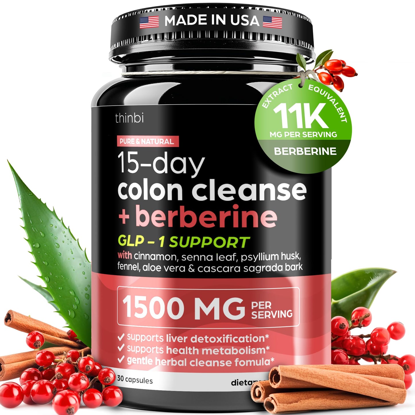 Advanced Ketogenic Colon Cleanse with 1500mg – 15 Day Parasite Detox for Men & Women – Extra Strength Formula with Senna Leaf for Rapid Constipation Relief,