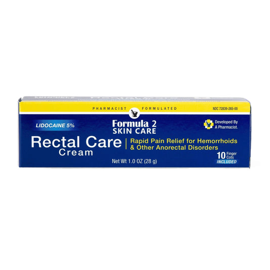 Pharmacist Formulated - Rectal Care Cream - Pain Relief for Hemorrhoids Formula 2 Skin CareBuy Supplements Australia