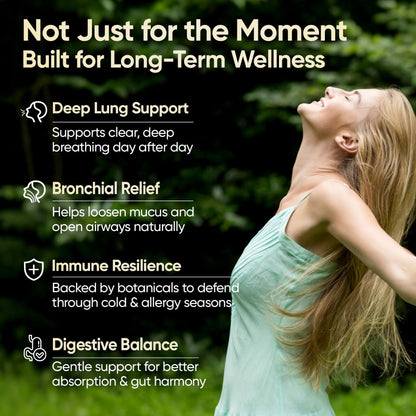 Mullein Drops for Lungs, 120 Servings - Mullein Leaf with 7 Herbs Echinacea, Oregano, Ginger, Elderberry, Marshmallow Root & Thyme - Lung Detox for Smokers
