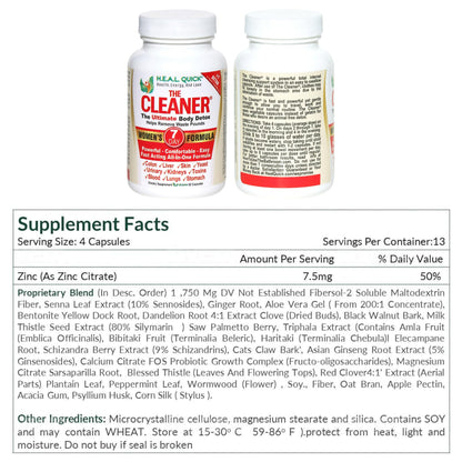 Century Systems The Cleaner Detox, Powerful 7-Day Complete Internal Cleansing Formula for Women, Support Digestive Health,