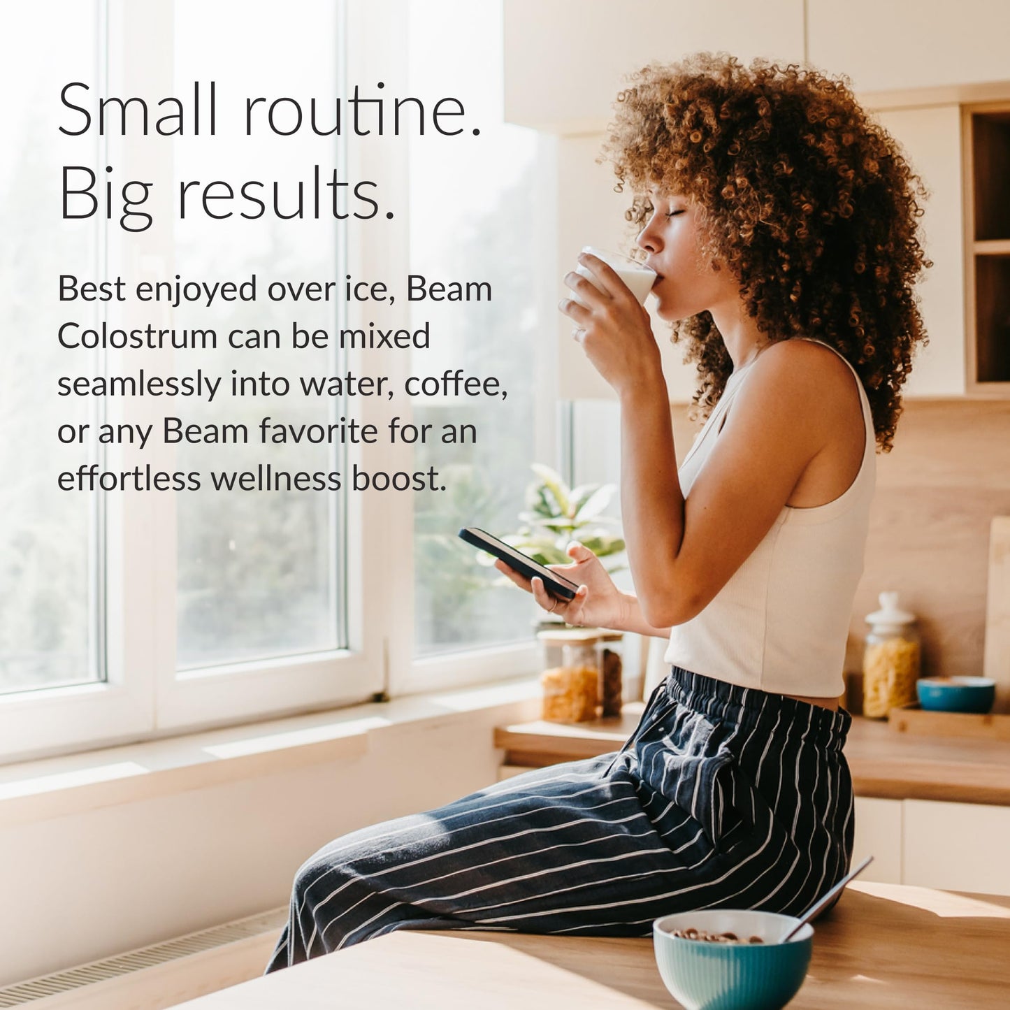 BEAM Unflavored Colostrum Powder I Grass-Fed Pure Whole Bovine Colostrum for Gut Health, Bloating & Immune Support I Non-GMO Recovery Supplement