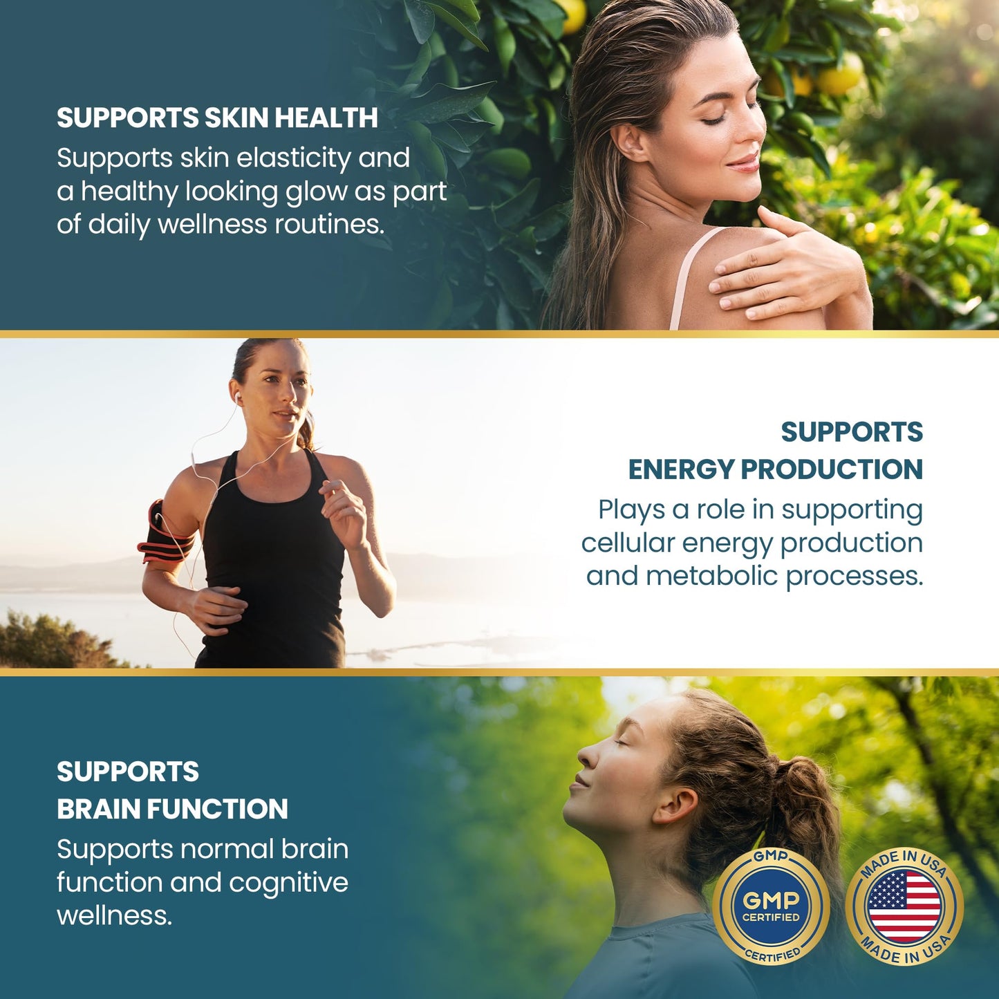 Vykee Nutrition Niacinamide Capsules - Vitamin B3 Supplement for Skin Wellness Cellular Energy and Metabolic Support - Vegan, Non-GMO Gluten Free