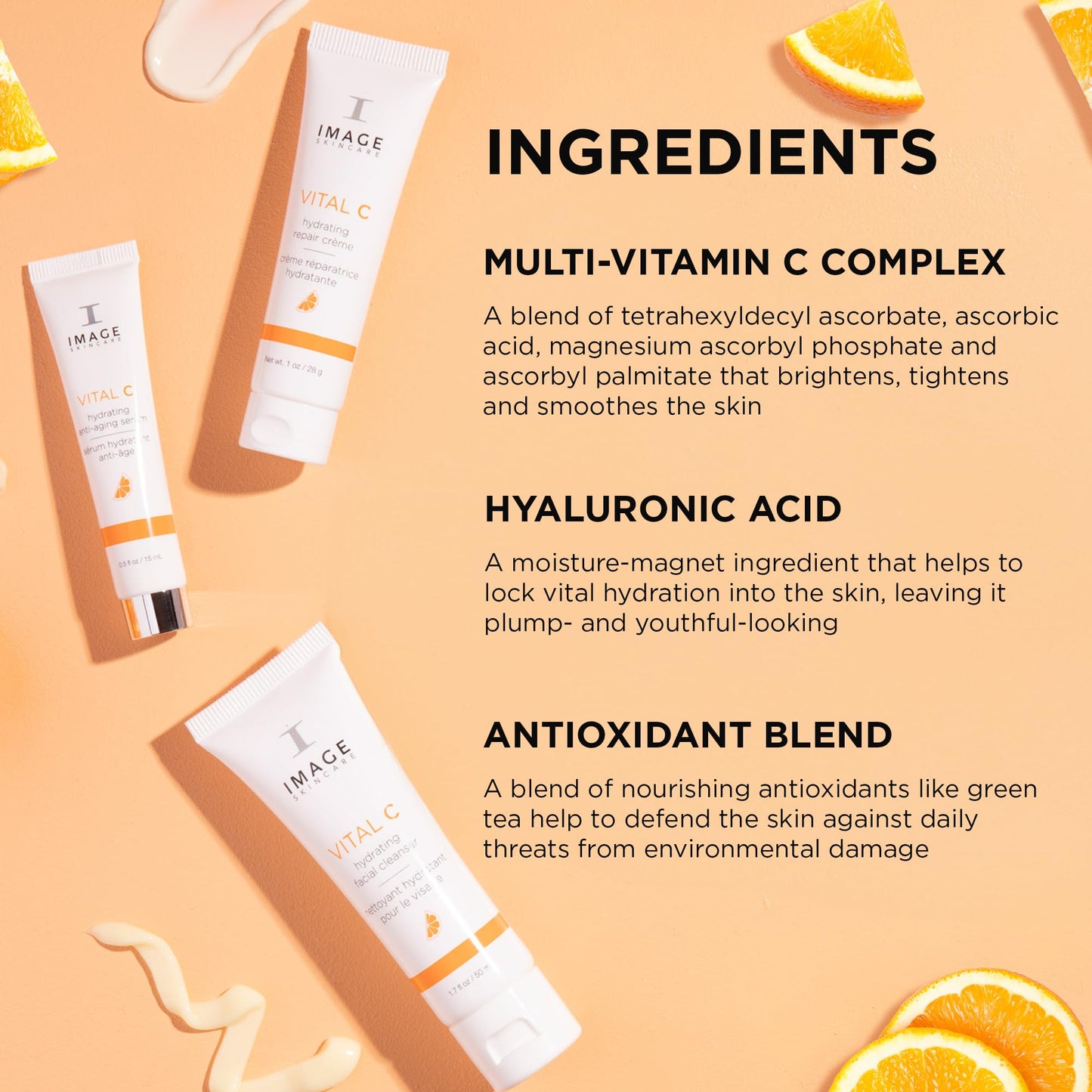 IMAGE Skincare, VITAL C Hydrating Anti-Aging Serum, with Potent Vitamin C to Brighten, Tone and Smooth Appearance of Wrinkles, Sample Size 0.5 fl oz