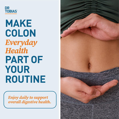 Dr. Tobias Colon Everyday Health - Gut Health for Women & Men - Psyllium Fiber Powder Drink with 4g Psyllium Husk Powder per Serving, Vegan, Gluten Free