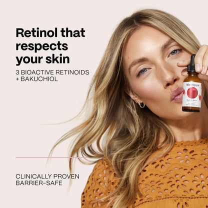 Mad Hippie Super A Retinol Serum for Face – Potent Skin Repair & Anti-Aging Serum with 3 Retinoids, Bakuchiol
