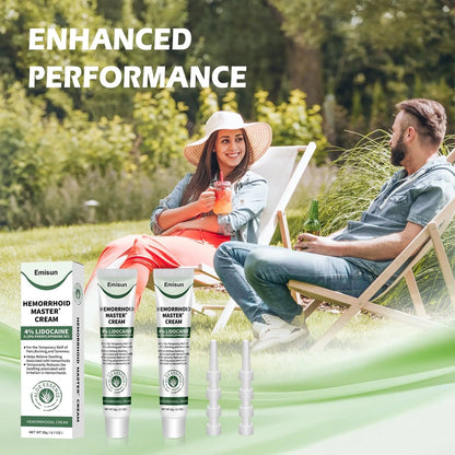 Hemorrhoid & Fissure Ointment, Hemorrhoid Treatment and Hemorrhoid Cream with Lidocaine 4% and Phenylephrine HCI for Fast Relief of Pain, Swelling, Itching, Burning, Hemorrhoidal treatment, 2 Pack-J2 EmisunBuy Supplements Australia