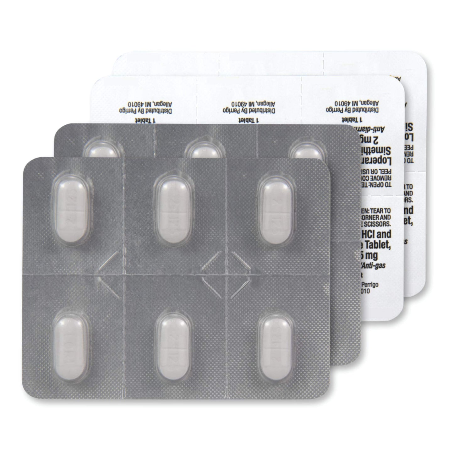 Amazon Basic Care Loperamide Hydrochloride 2 mg and Simethicone 125 mg Tablets, Multi-Symptom Relief, Anti-Diarrheal, Bloating and Cramps, Gas Relief, 24 Count Amazon Basic Care buy supplements Au