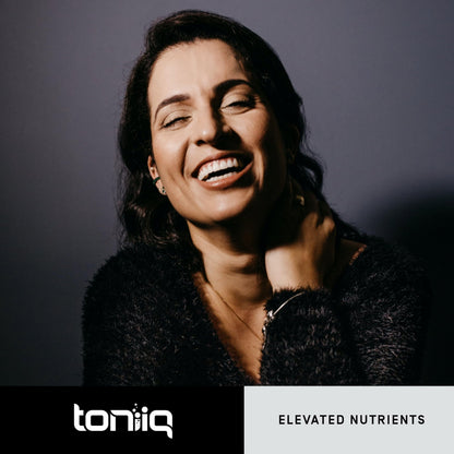 Toniiq Ultra High Potency 1400mg NAD Supplement - NAD+ Nicotinamide B3 Blend with D-Ribose, Niacin -with RiaGev - 3rd Party Tested