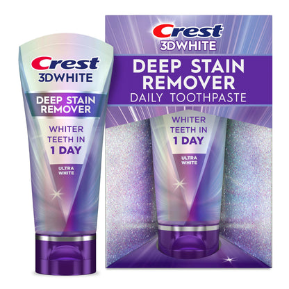 Crest 3DWhite Brilliance Deep Stain Remover Ultra White Toothpaste - 2.1oz
