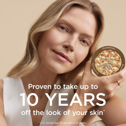 Elizabeth Arden Advanced Ceramide Face Serum Capsules, Anti-Aging Skincare, Fragrance-Free Hydrating Formula for Radiant, Firm Skin