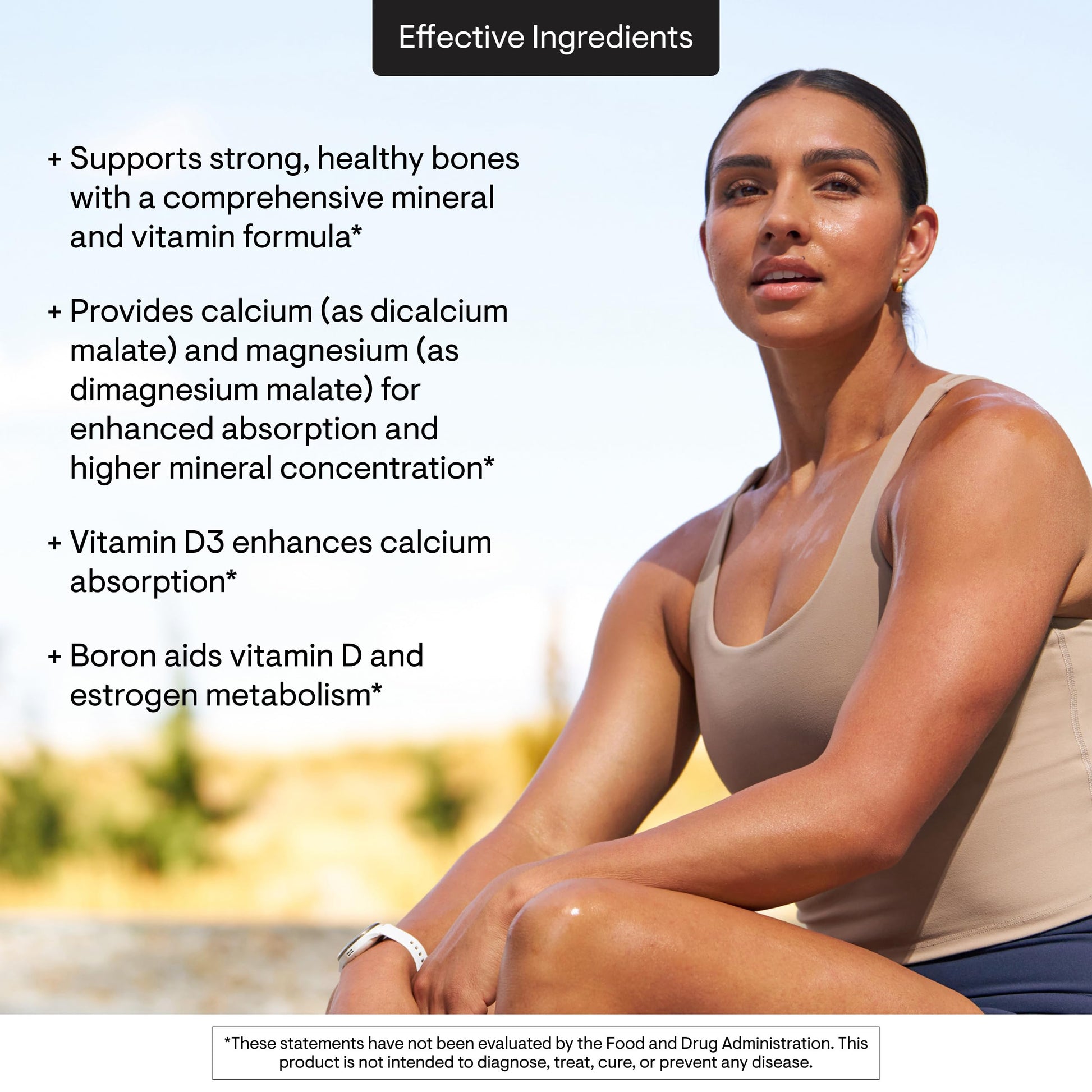 THORNE - Advanced Bone Support - Bone Health Supplement for Women & Men with Calcium, Magnesium, Vitamin D, B Vitamins, Folate & Boron* - Gluten, Dairy & Soy-Free - 120 Capsules THORNE buy supplements Au