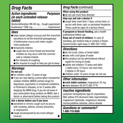 Amazon Basic Care Maximum Strength Mucus DM, Expectorant and Cough Suppressant, Chest Congestion Relief, 12 Hour, 14 Tablets Amazon Basic Care buy supplements Au