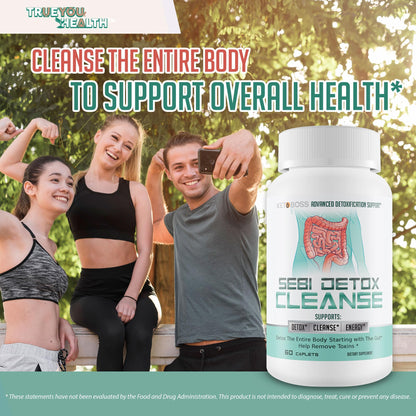 Sebi Detox Cleanse - Advanced Detoxification Support - Detox The Entire Body Starting with The Gut - Help Remove Toxins - Inspired by dr sebi Products
