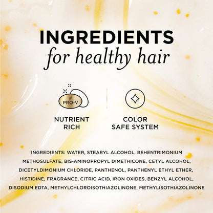 Pantene Miracle Rescue Deep Conditioner with Melting Pro-V Pearls - For Dry, Damaged, or Color-Treated Hair - Intense Moisture & Repair - 8.0 Oz