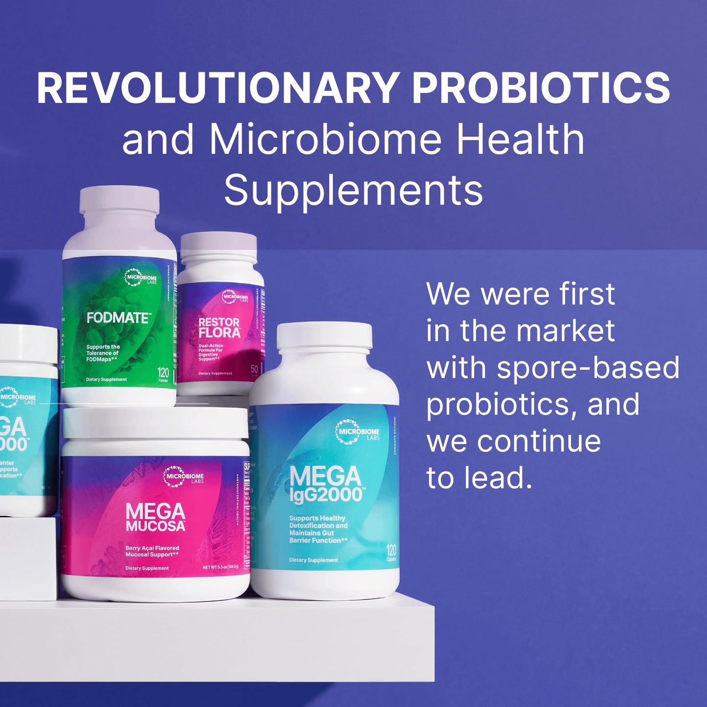 Microbiome Labs MegaPre Prebiotic Fiber Powder for Women, Men & Kids - Pre-Dosed Prebiotic Fiber Supplement Powder with Clinically Tested Oligosaccharides