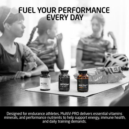FIRST ENDURANCE MULTIV-PRO - Professional Grade Daily Multivitamin for Men and Women, Immune Support Vitamin Supplement for Energy, Sleep, Digestive Health,