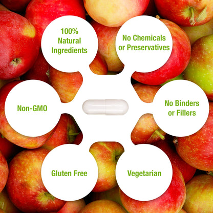 Key Nutrition Apple Cider Vinegar 1500mg, 100% Organic, Pure & Raw - Healthy Digestion & Detox Support - 60 Day Supply