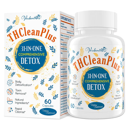 Verdanthus 31-in-ONE Detox and Liver Cleanser, Fast Detox, Full Body Detox, Toxins Cleaner for Liver, Kidney, Natural Herbal Formula