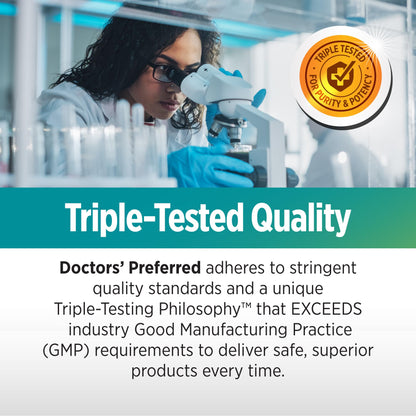 DOCTORS' PREFERRED GlucoGold , Concentrated Cinnamon, Chromium, Banaba Leaf Extract (90 Tablets)