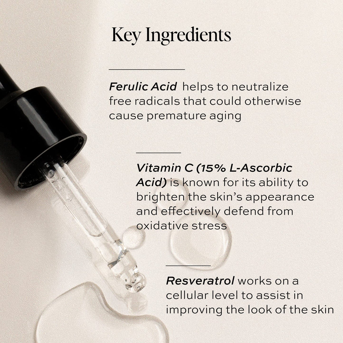 DIME Beauty Hyper Glow Vitamin C Face Serum for Dark Spots and Brightening with Ferulic Acid, Resveratrol and Hyaluronic Acid,