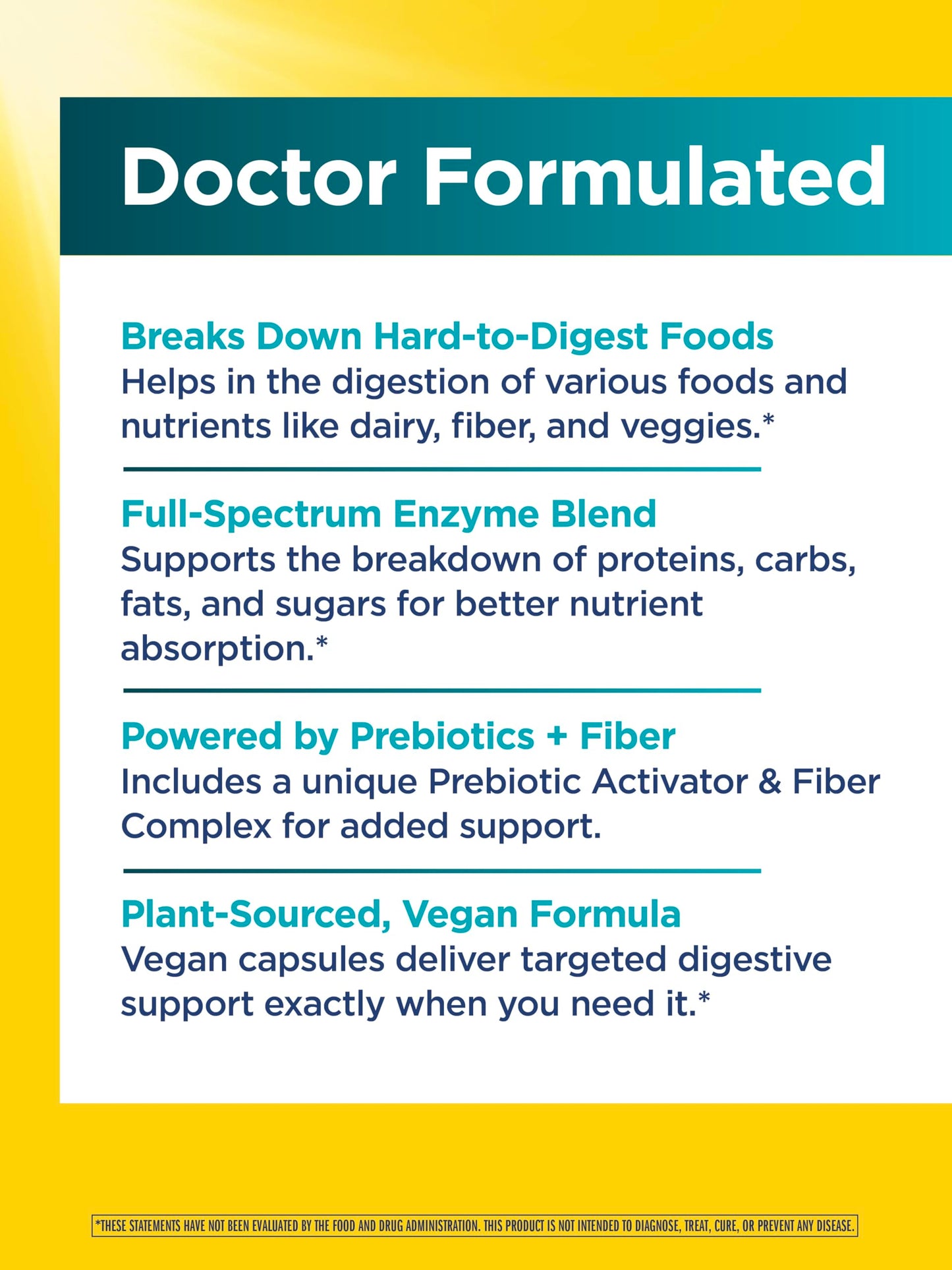 Renew Life Florazyme Digestive Enzymes with Probiotics | Doctor Formulated | Helps Occasional Gas, Bloating & Discomfort | Digestive & Immune Health