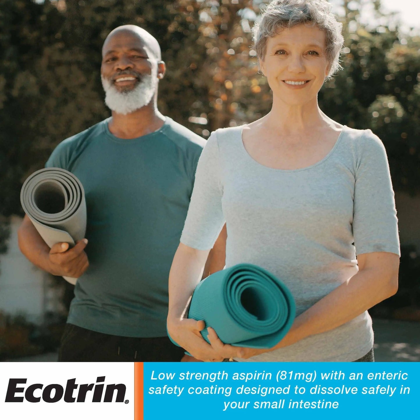 Ecotrin Safety Coated Aspirin Pain Reliever Tablets, Low Strength, NSAID 81mg, 45 ct (Pack of 3) EcotrinBuy Supplements Australia