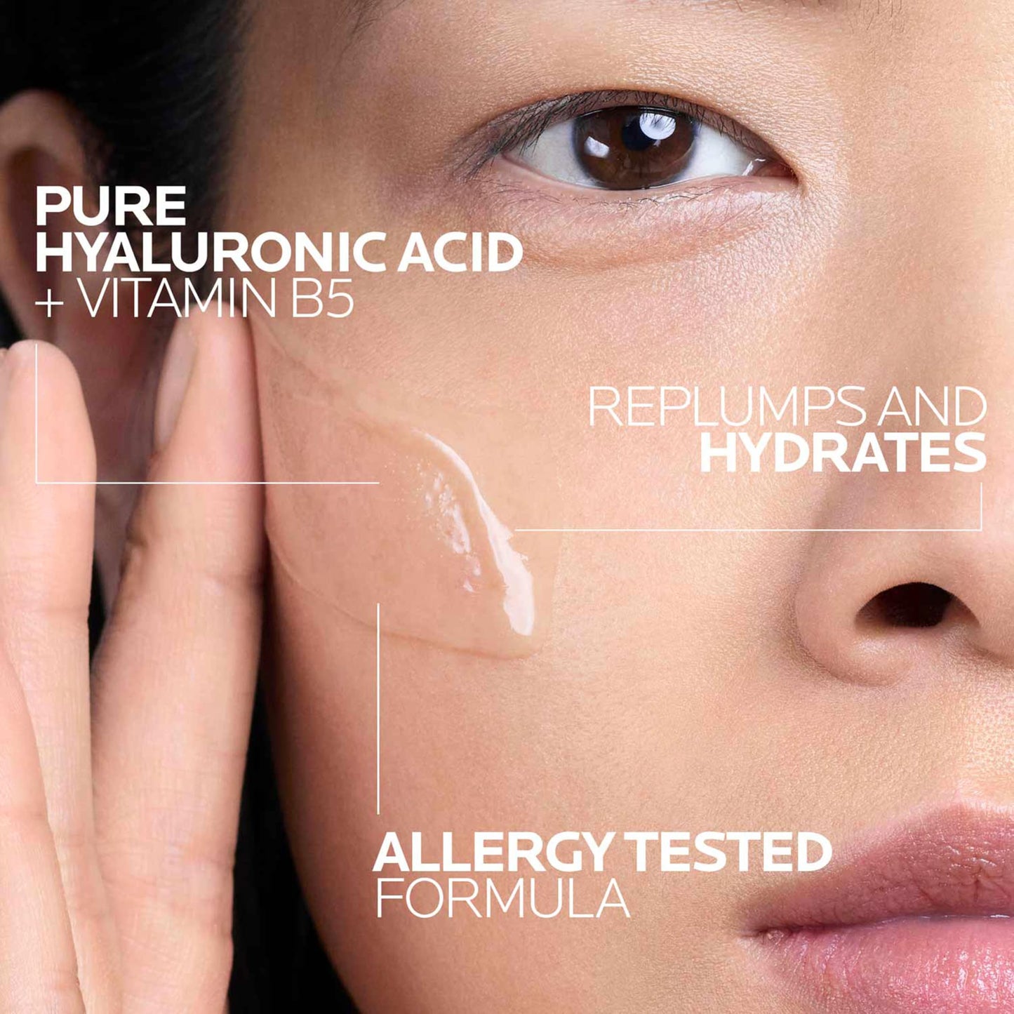 La Roche-Posay Hyalu B5 Suractivated Hyaluronic Acid Serum for Face, Vitamin B5 + Hyaluronic Acid + Glycerin, Hydrating Serum Visibly Plumps Skin,