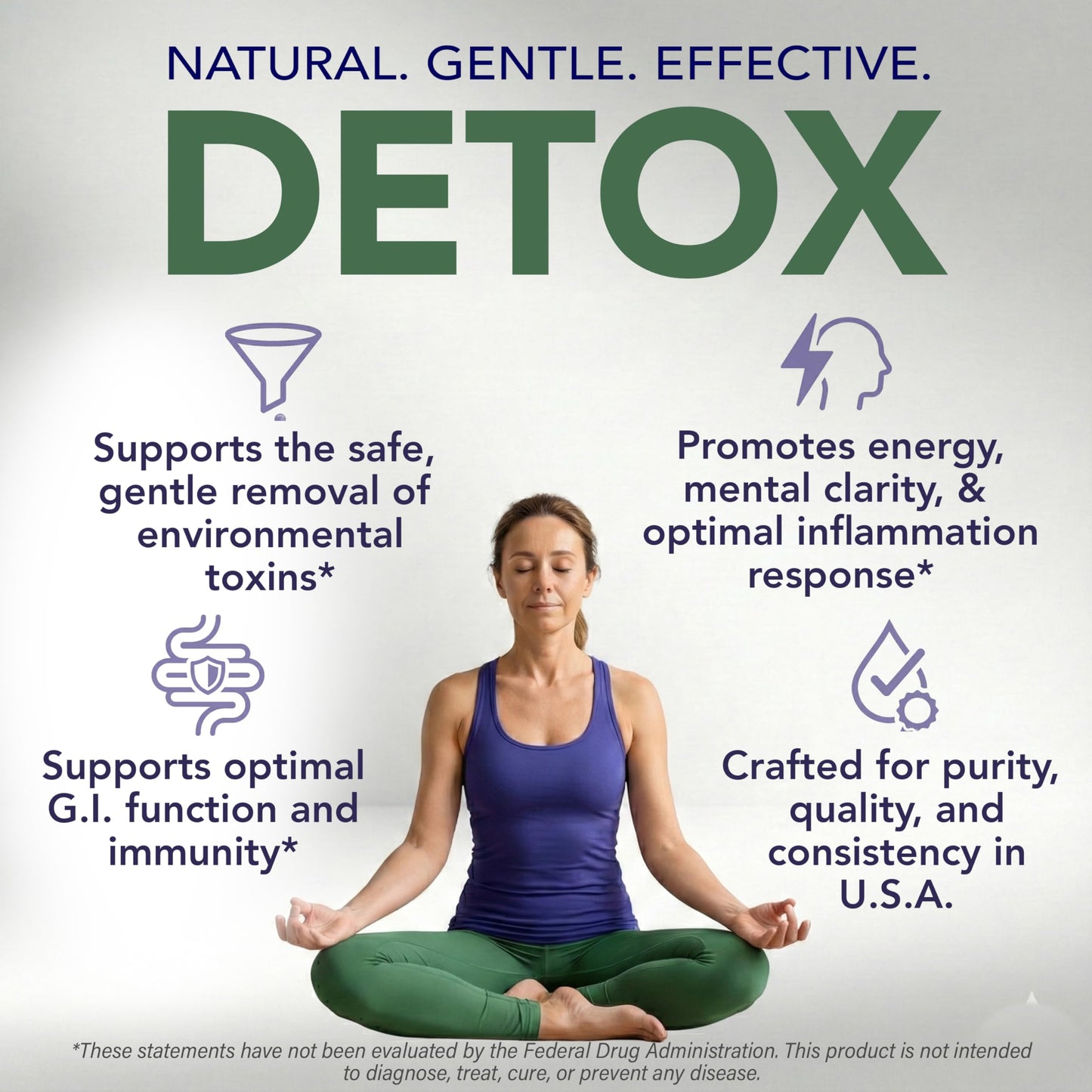 Zeolite Pure | Full Body Detox Cleanse for Women, Men, Adults | Supports Energy, Gut Health, Mental Clarity, & Optimal Inflammation Response