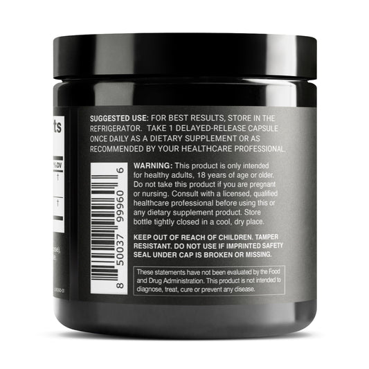 Toniiq 50 Billion CFU Lactobacillus Reuteri Probiotic 50mg per Serving - L Reuteri Probiotics - Highest CFU Count Lactobacillus Reuteri Probiotic - 60 Vegetarian Capsules - 60 Servings