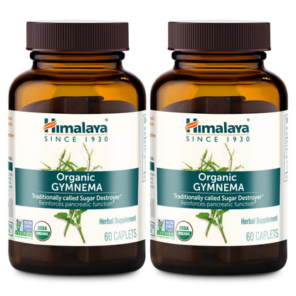 Himalaya USDA Organic Gymnema Sylvestre Extract 700mg,Gymnema Sylvestre Supplements,Herbal Glucose Metabolism Support,Gymnema Sylvestre Capsules,Non-GMO, Vegan