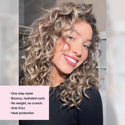 COLOR WOW Dream Coat for Curly Hair – Frizz-Free Curls Made Easy, Moisture-Boosting Spray, Curl-Enhancing Formula