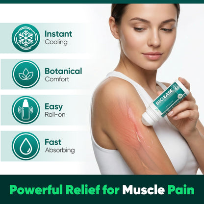 BioXPressEase Fast-Acting Hemp Pain Relief Roll On - Highly Effective, Cool & Topical Pain Relief Extra Strength for Muscle, Joint, & Back – Easy Roll On Maximum Strength - Made in USA BIOXPRESSEASEBuy Supplements Australia