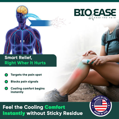 BioXPressEase Fast-Acting Hemp Pain Relief Roll On - Highly Effective, Cool & Topical Pain Relief Extra Strength for Muscle, Joint, & Back – Easy Roll On Maximum Strength - Made in USA BIOXPRESSEASEBuy Supplements Australia
