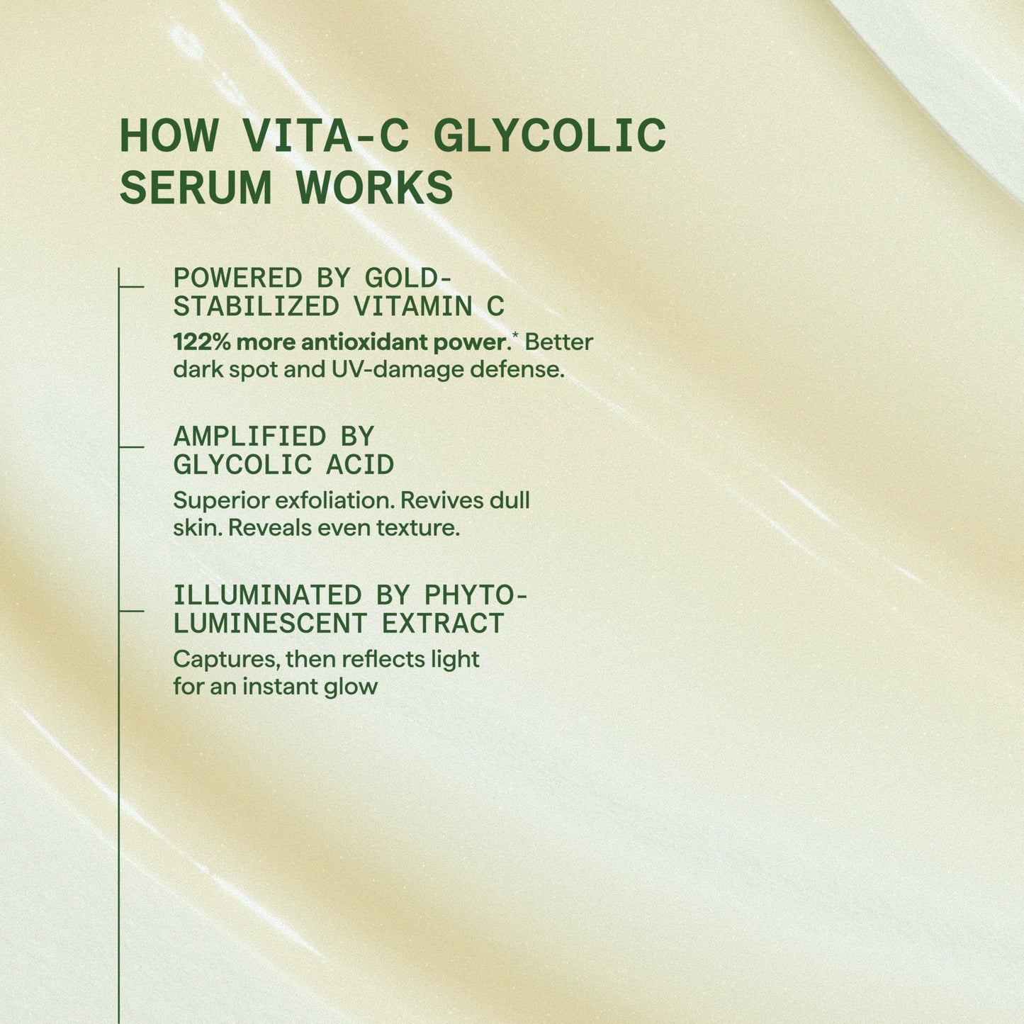 Murad Vita-C Glycolic Serum - Advanced Brightening Vitamin C and Glycolic Acid Face Serum for Improved Skin Tone and Texture - Gold-Stabilized Vitamin C