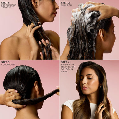 L'Oreal Paris Sulfate Free Bond Repair+ Shampoo and Conditioner Set with Bond + Amino Acid Complex, Strengthens and Repairs Damaged or Color Treated Hair,