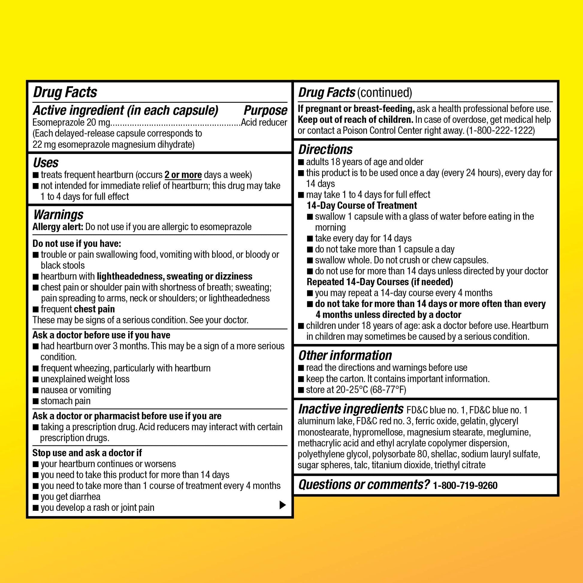 Amazon Basic Care Esomeprazole Magnesium Delayed-Release Mini Capsules, 20 mg, Acid Reducer, 24 Hour Heartburn Medicine, 42 Count Amazon Basic Care buy supplements Au
