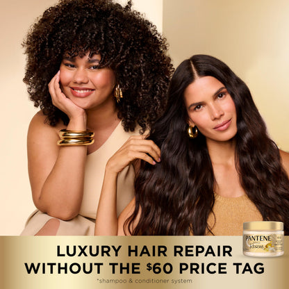 Pantene Miracle Rescue Hair Mask, Intensive Bond Repair with Melting Pro-V Pearls, Melts Away Damage, Builds Bonds, Strengthens Against Damage,