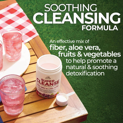 Country Farms Super Cleanse, Super Juice Cleanse, Supports Healthy Digestive System, 34 Fruits and Vegetables with Aloe, Promotes Natural Detoxification,