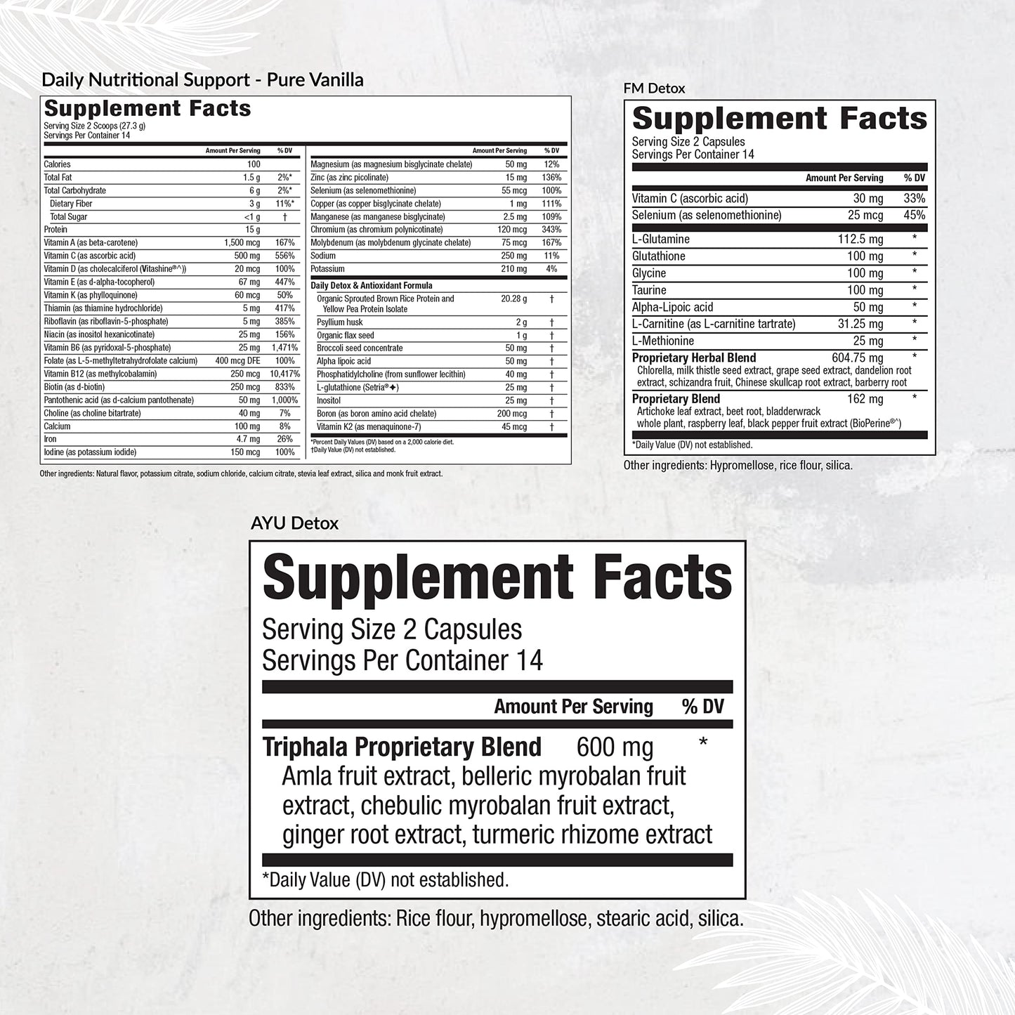 Equilife Dr. Cabral Detox, 7 Day Cleanse System, Plant Based Protein, Vitamins & Minerals, Supports Liver Detox, Promotes Healthy & Full Body Balance