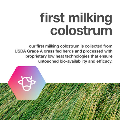 TBR Labs Pure Bovine Colostrum 180 Capsules - Antibiotic and Hormone Free - USA Sourced - All Natural - 100% First Milking