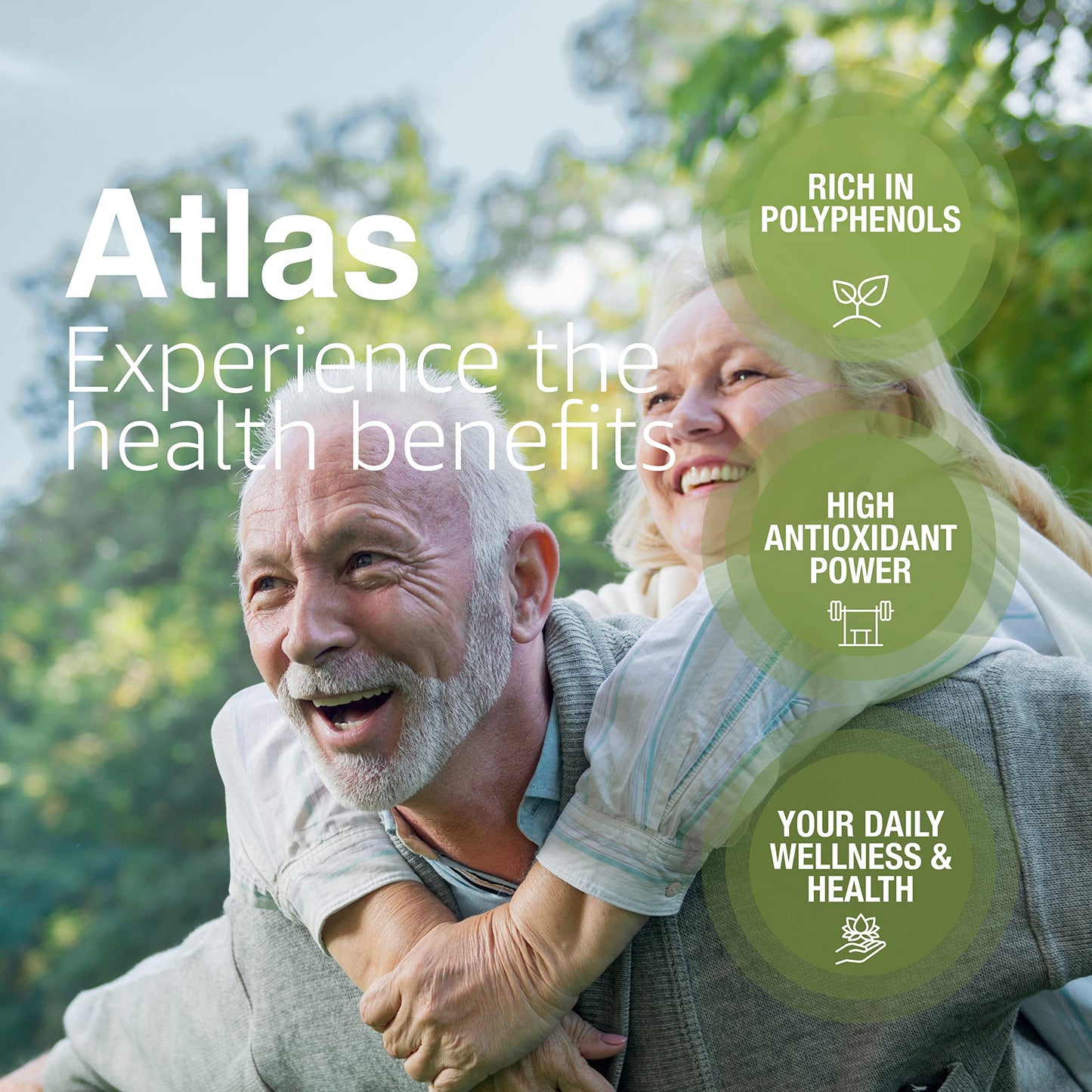 Atlas Organic Cold Pressed Moroccan Extra Virgin Olive Oil, Polyphenol Rich | EVOO From Morocco, Newly Harvested Unprocessed from One Single Family Farm