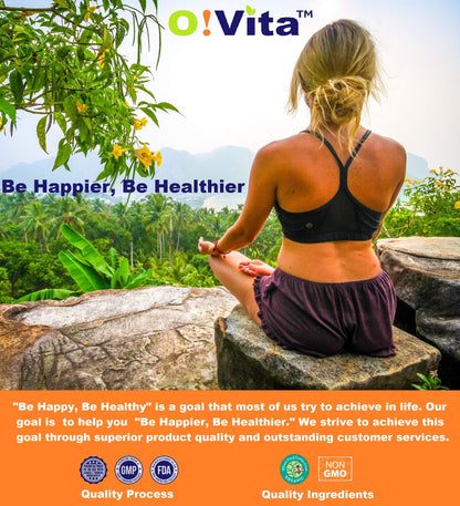 O!VITA 15-Day Cleanse and Detox Supports Digestive and Colon Health, Special Formula with probiotics, fine Herbs Such as Senna Leaf,